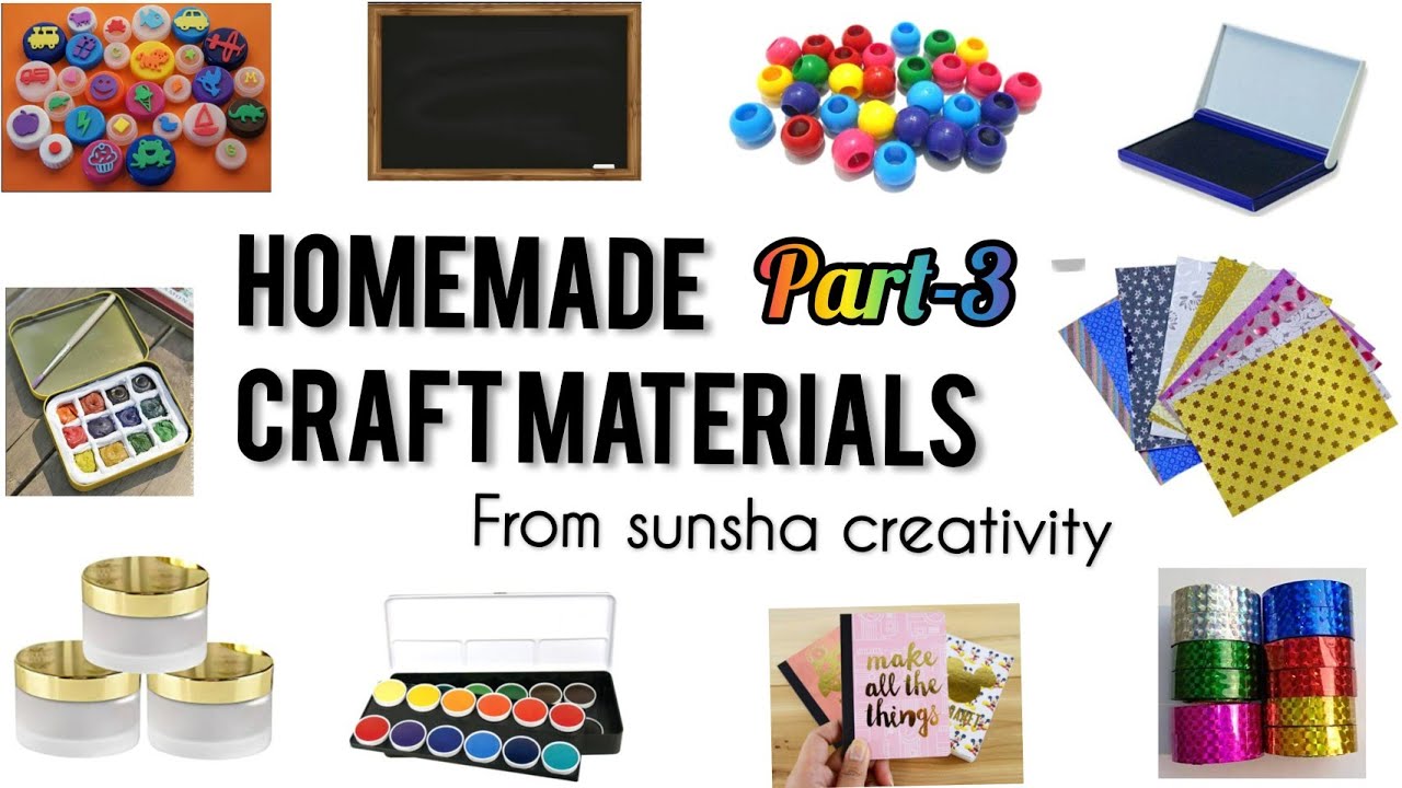 homemademade craft materials in Tamil/ how to make craft materials at home in Tamil/ part-3