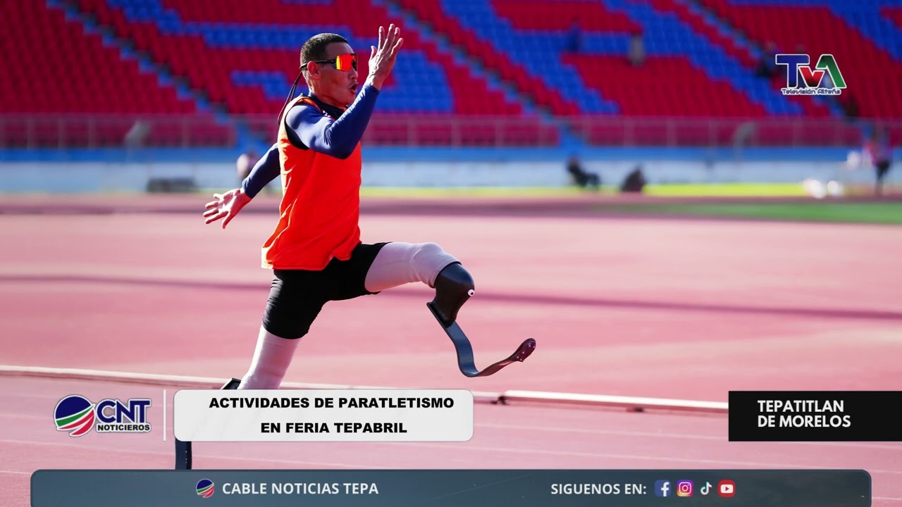 Paratletismo presente en la Feria Tepabril 2026 | deporte e inclusión en Tepatitlán