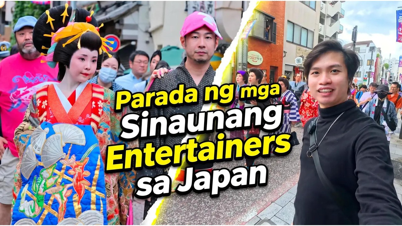 PARADA NANG GEISHA,OIRAN AT SINAUNANG TAO SA JAPAN | SHINAGAWA SHUKUBA FESTIVAL
