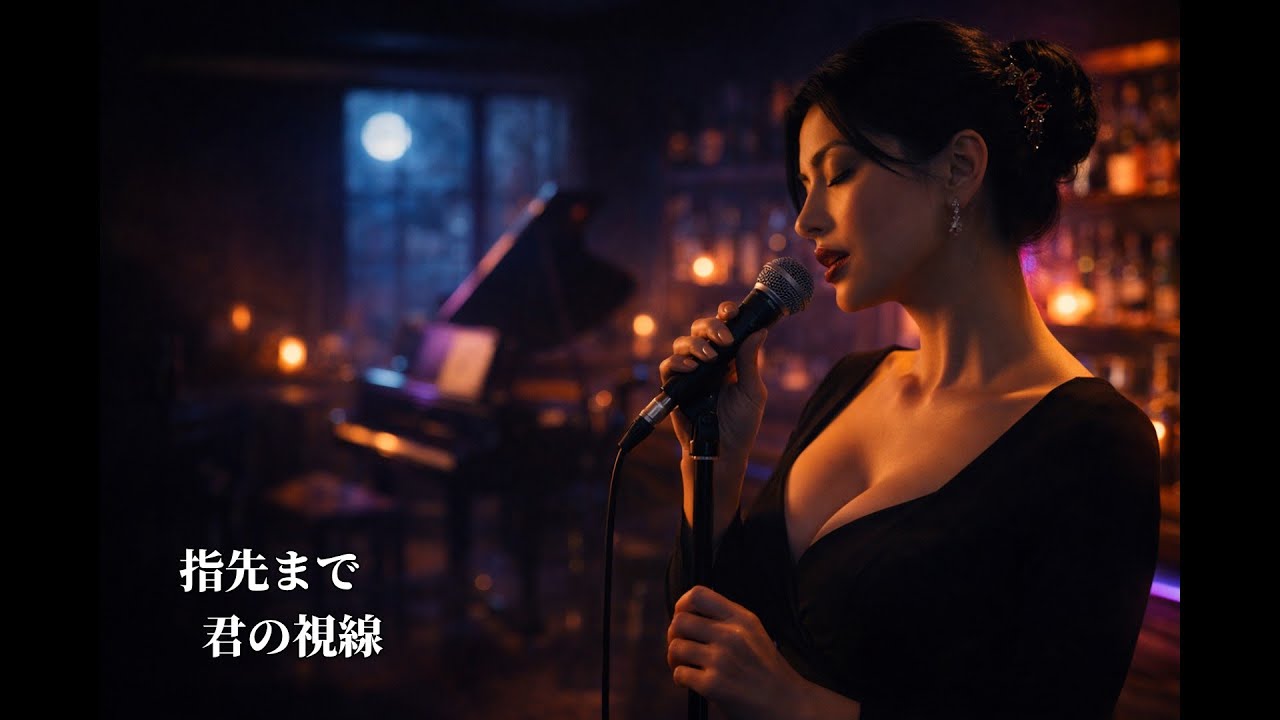 月のグラス｜Drinking MoonlightMidnight Bar Vibes / R&B Night Lounge