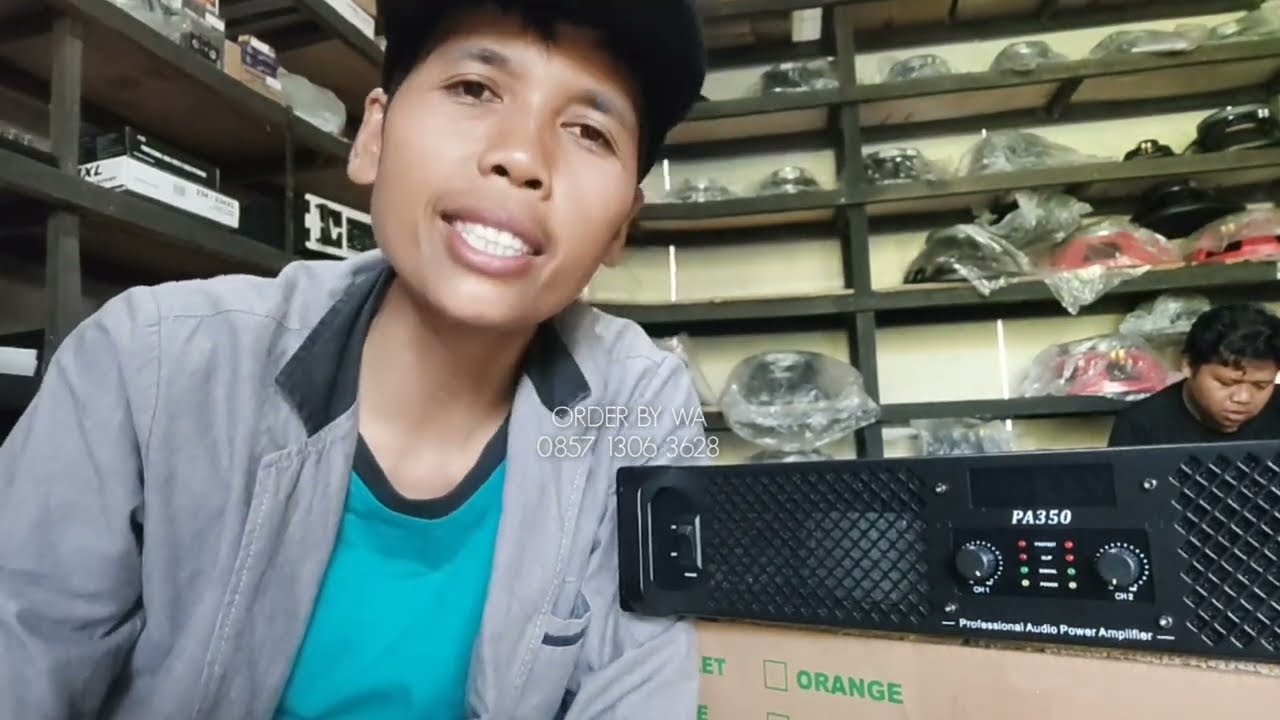 power Ashley pa 350 kelas kantong bolong murah meriah