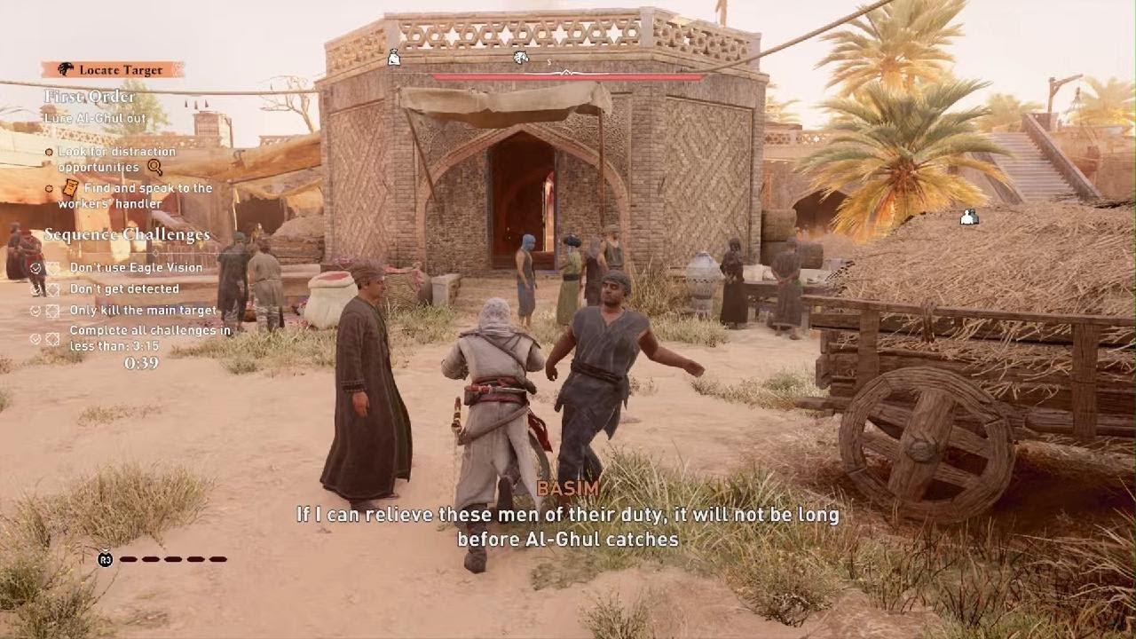 Assassin's Creed Mirage perfect Run on "First Order"