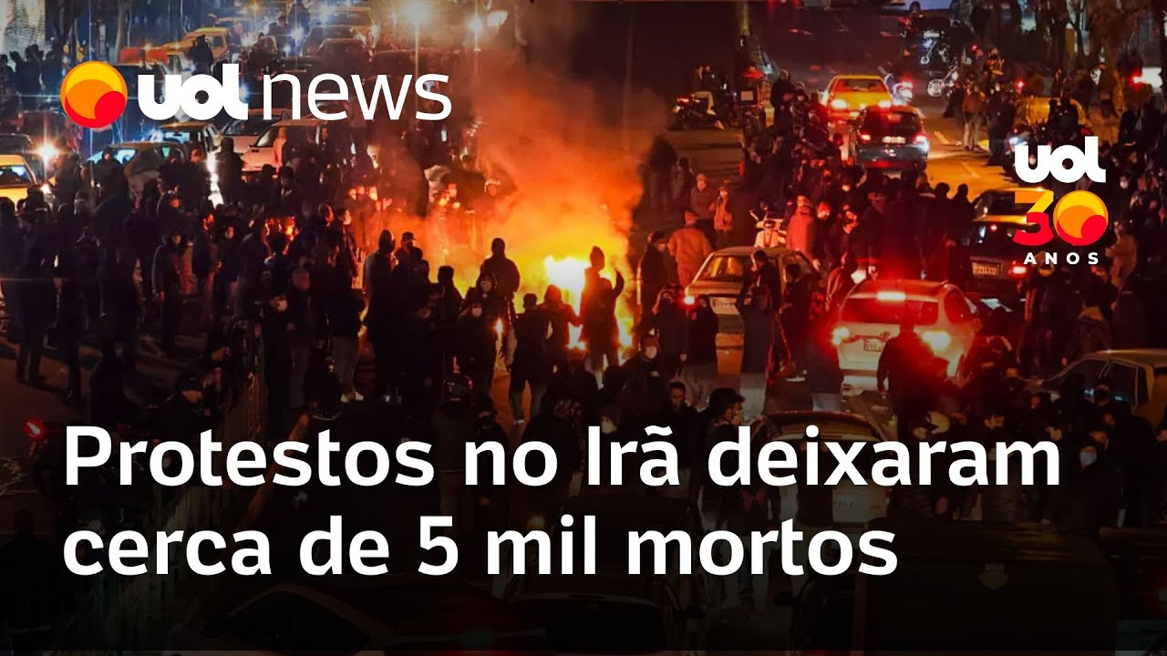 Ao menos 5 mil morreram nos protestos do Ir&atilde;, diz membro do regime a ag&ecirc;ncia
