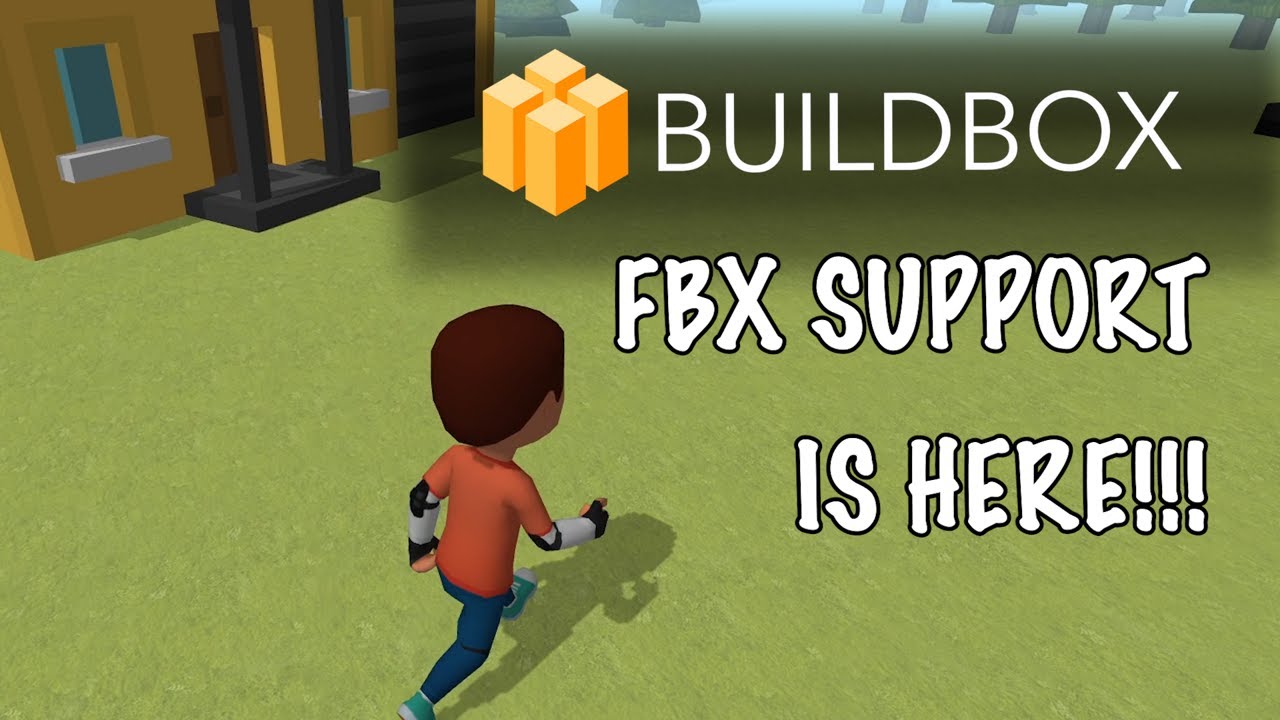 FBX is Supported Now in Buildbox Game Development Platform!!!!