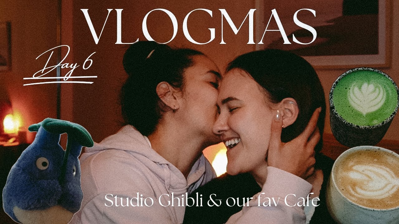 visiting the Studio Ghibli Pop-up Store & our favorite vegan café in Hamburg | VLOGMAS DAY 6