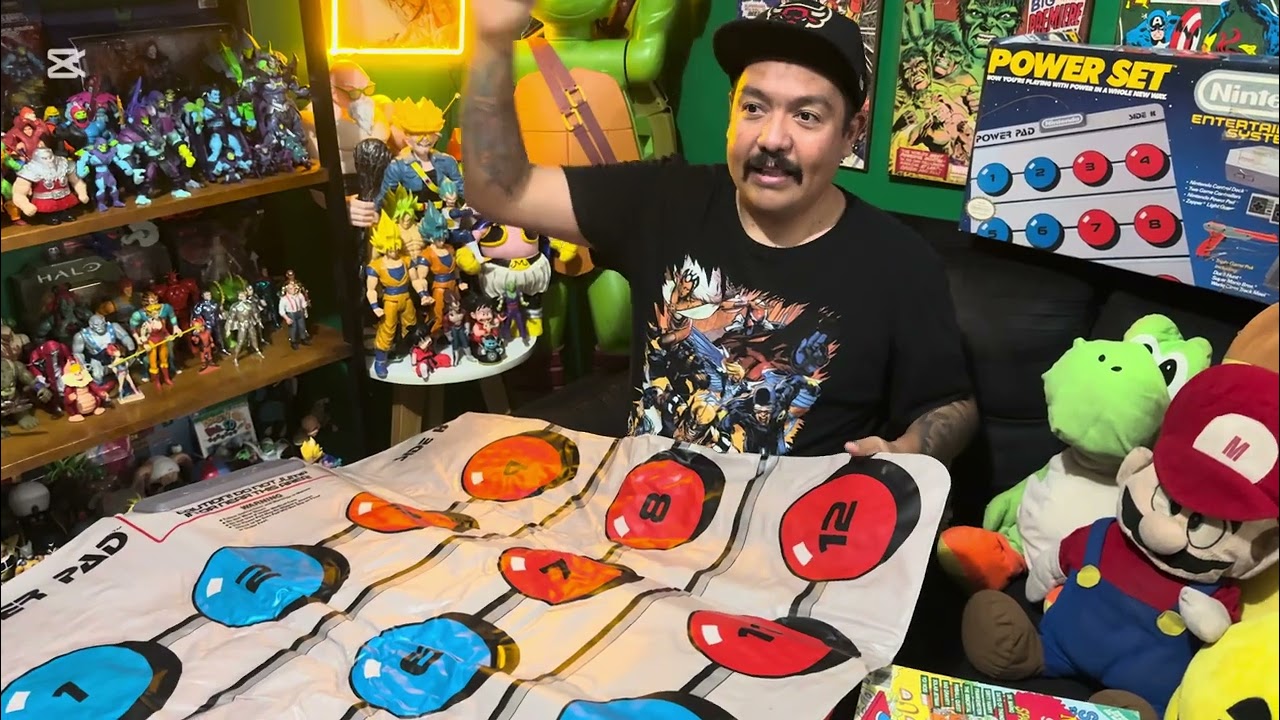 Probando El Power Pad de Nintendo con 36 años de antigüedad!!
