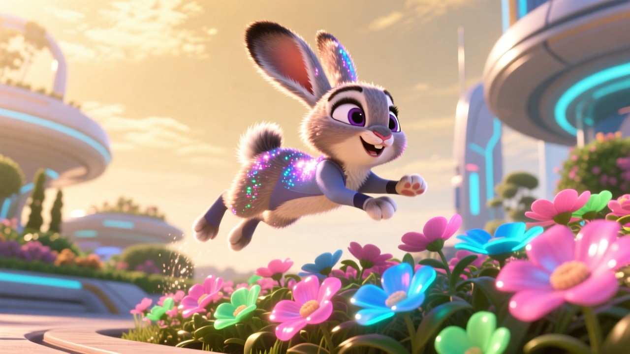 Bunny Hop in Garden 🐰 | Fun Action Song for Kids | Sing Along Nursery Rhyme