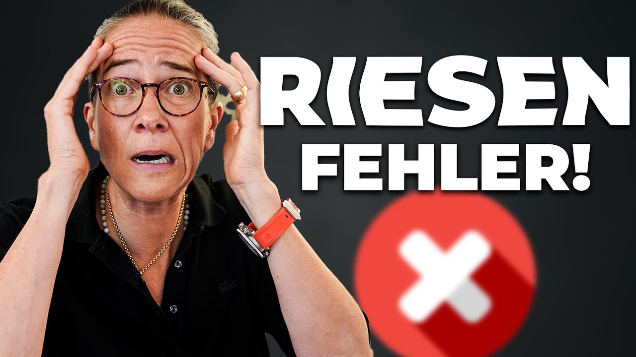 3 Dinge, die Viele immer noch FALSCH machen ( die Lösung ist so einfach!)