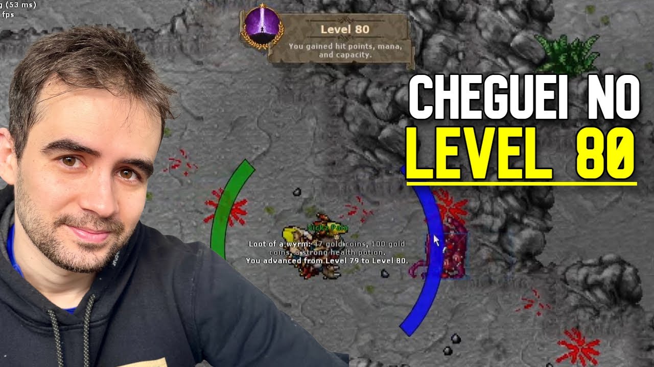 CHEGANDO PERTO DO LEVEL 100! - TIBIA DO 1 AO 1000 EP. 13