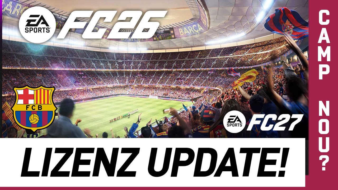 FC26 ● LIZENZ UPDATE🔥Kommt das CAMP NOU?!