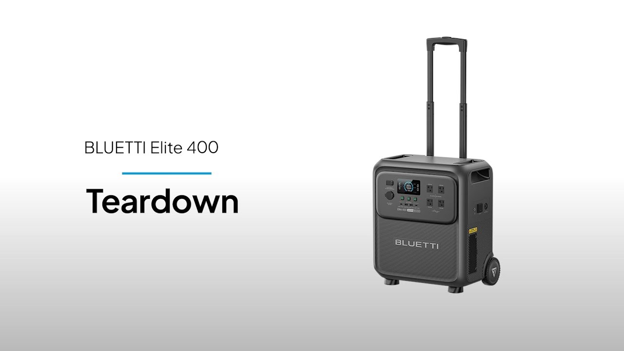 BLUETTI Elite 400 Teardown | Massive Power Built to Move