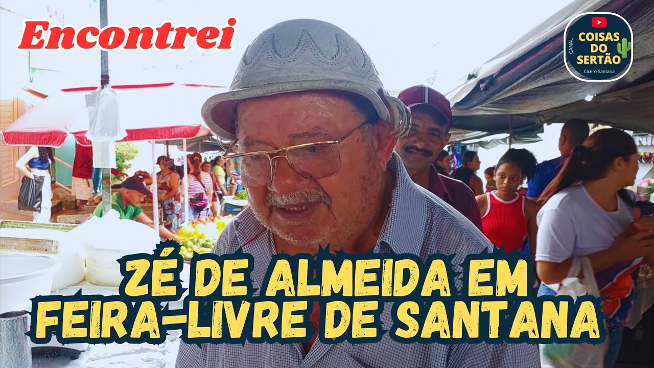 Passando na feira-livre da cidade de Santana do Ipanema, sertão alagoano.