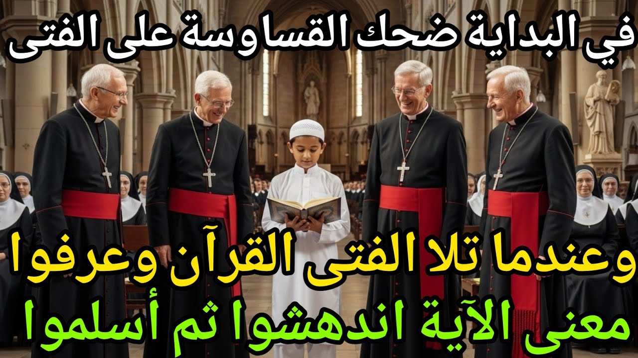أربعة قساوسة أسلموا بعد سماع آية من القرآن، في البداية سخروا ولكن النهاية غيرت كل شيء. #46 