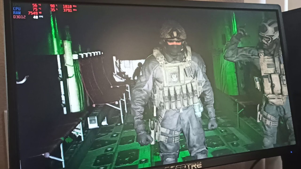 Warzone - Intel I7 3770, GTX 1050 2GB, 8GB DDR3