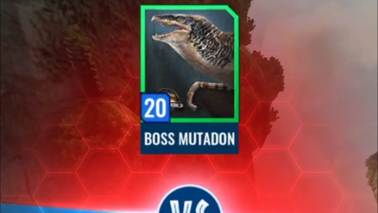 How to beat Mutadon Level 20 'Isle of trials' #jurassicworldalive #mutadon #viral 