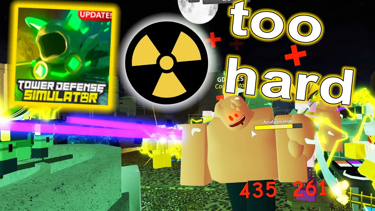 Ядерное обновление, не могу победить | Симулятор Tower Defense ROBLOX