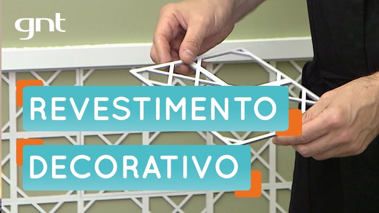 Revestimento decorativo para dar cara nova ao ambiente | Dica de Reforma | Decora | Maurício Arruda