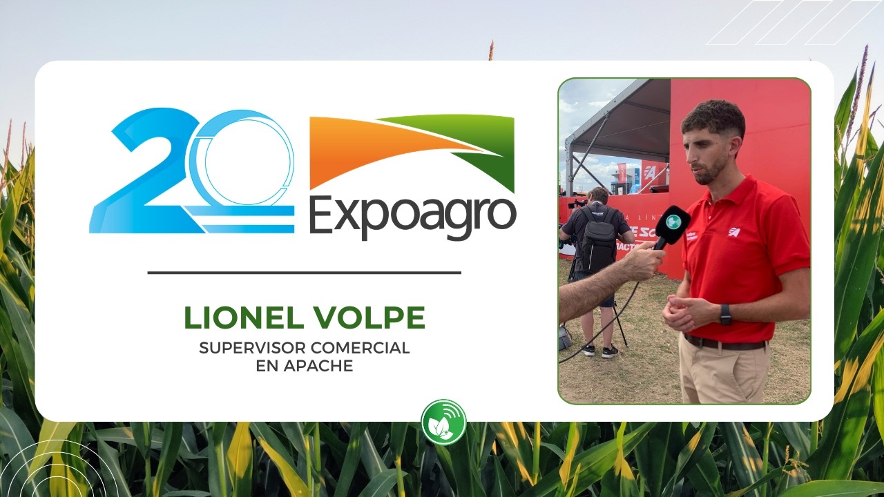 #Expoagro2026 | Lionel Volpe de Apache