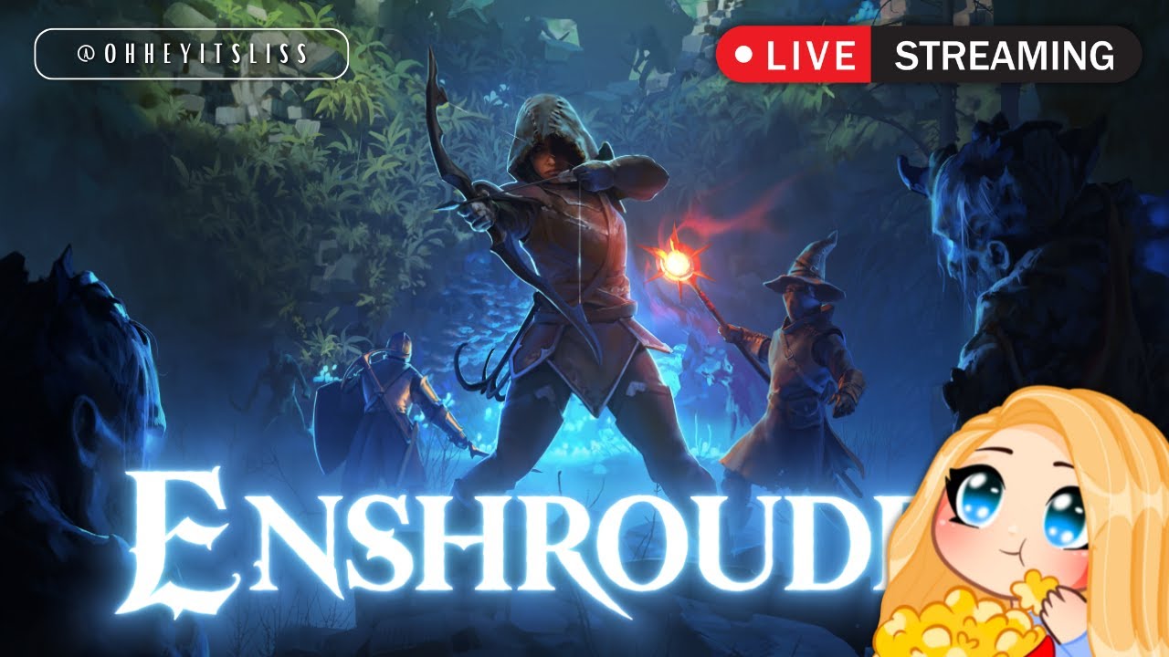 Enshrouded LIVE - HOLD MY HAND THROUGH THE SHROUD 👻