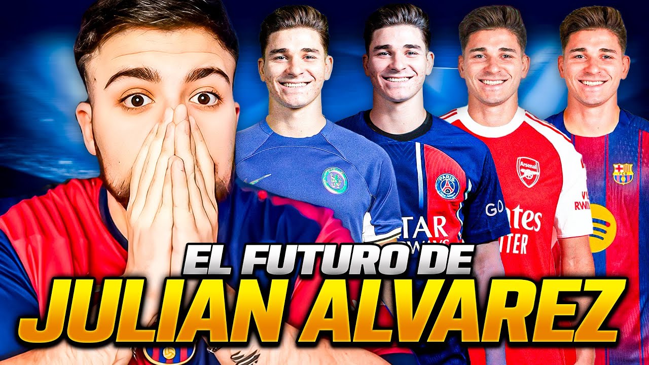 LA COBRA REACCIONA Y OPINA DE ¿JULIAN ALVAREZ LLEGARÁ AL BARCELONA? CHELSEA, PSG Y ARSENAL PRESIONAN