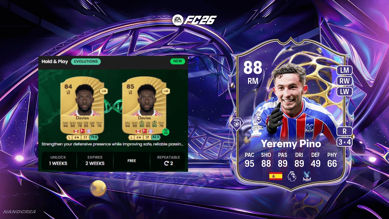 T&Aacute; SE ACABANDO &Eacute; TUDO!!!!! ACABOU O JOGO? - YEREMY PINO POR DME + EVO NOVA!🔥- EA FC 26 ULTIMATE TEAM