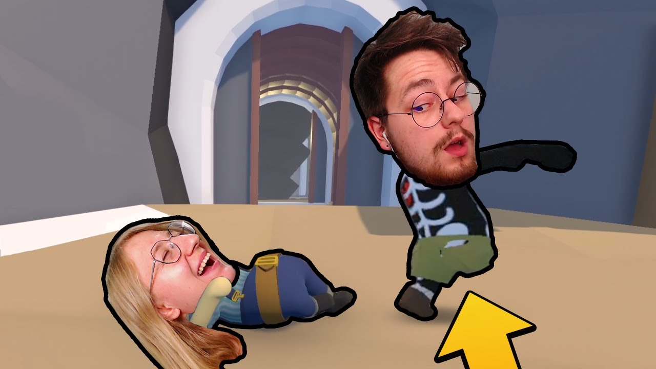 GDY NOGA UTKNIE CI TAM, GDZIE NIE POWINNA.. - Human: Fall Flat