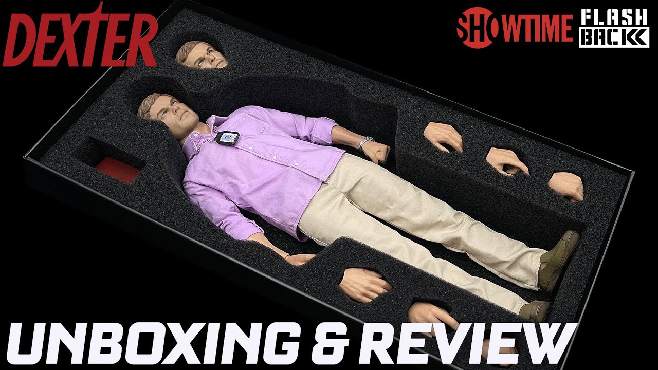 Dexter Morgan Sixth Scale Figure by Flashback Unboxing & Review