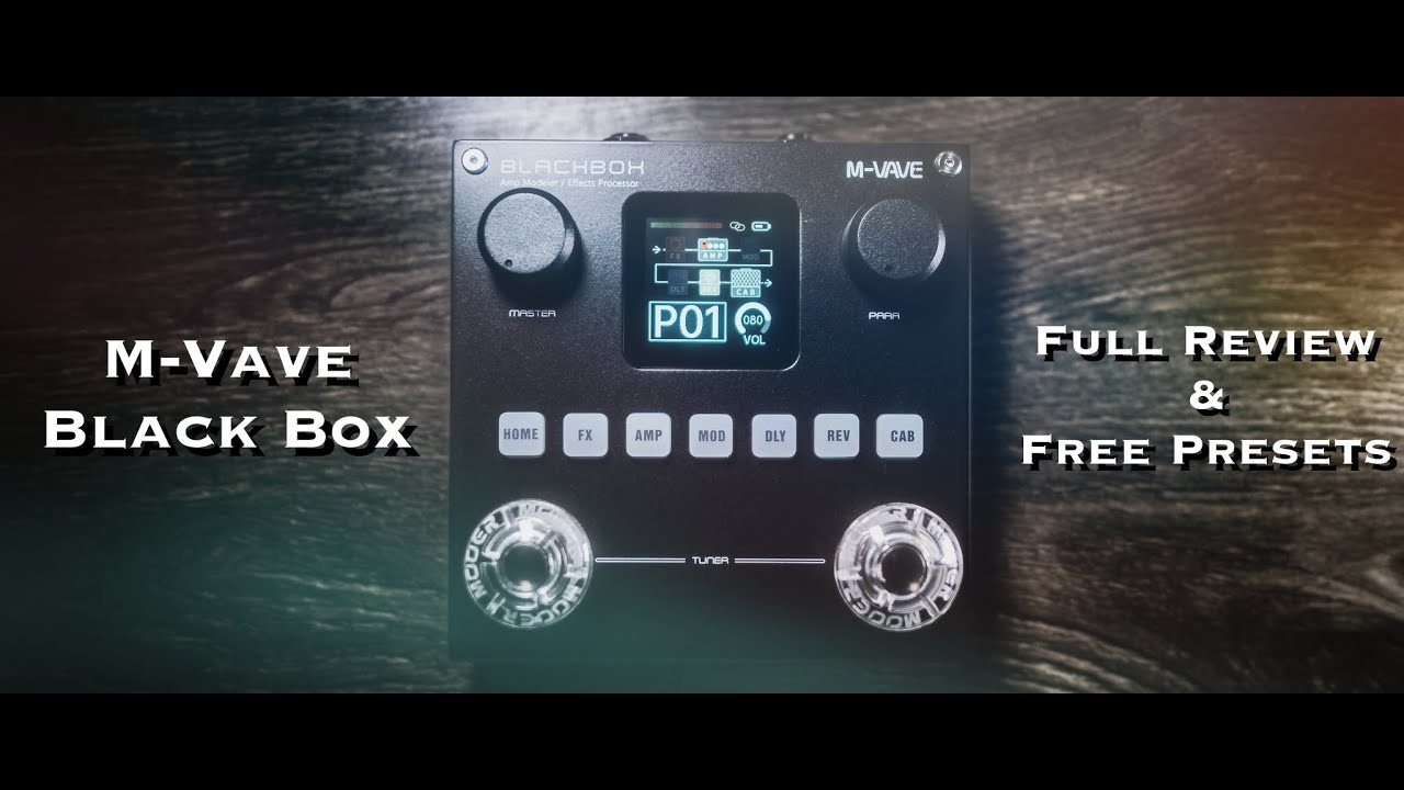 M-Vave Black Box test by Jimmy Lin (No Talking)