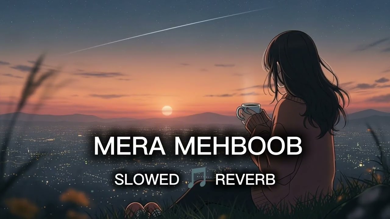 Mera Mehboob || New Version || Slowed - Reverb || by @DriveToEarn601 Suno.ai