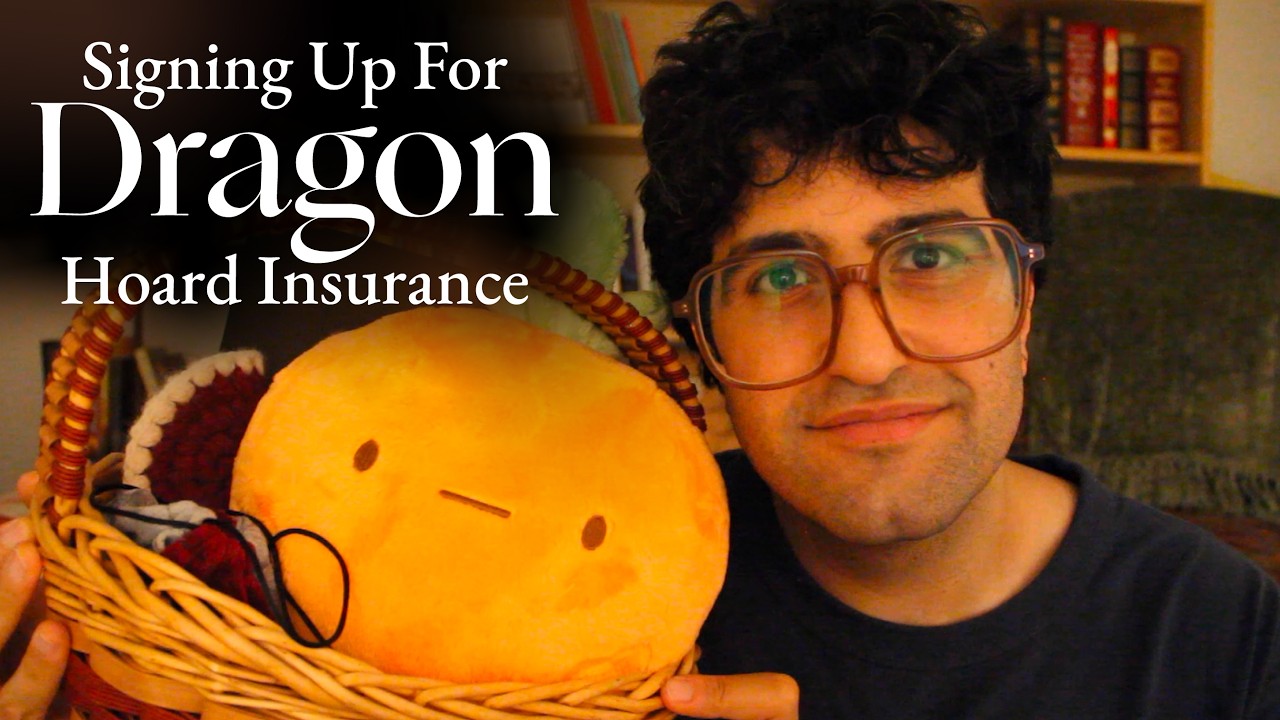 [ASMR] Signing Up For Hoard Insurance (You're A Dragon) (British accent)