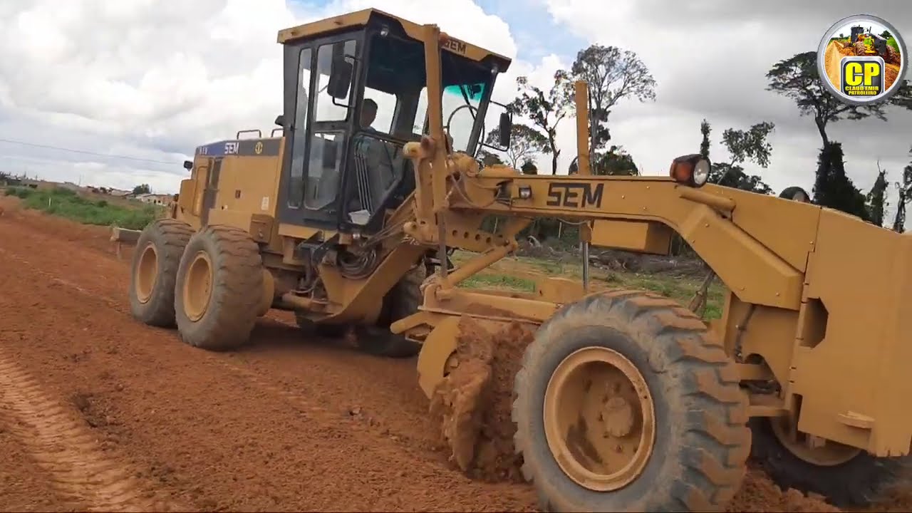 Conhecendo a Motoniveladora SEM 919/Motoniveladora/Patrol/Patrola/Motor Grader SEM 919.