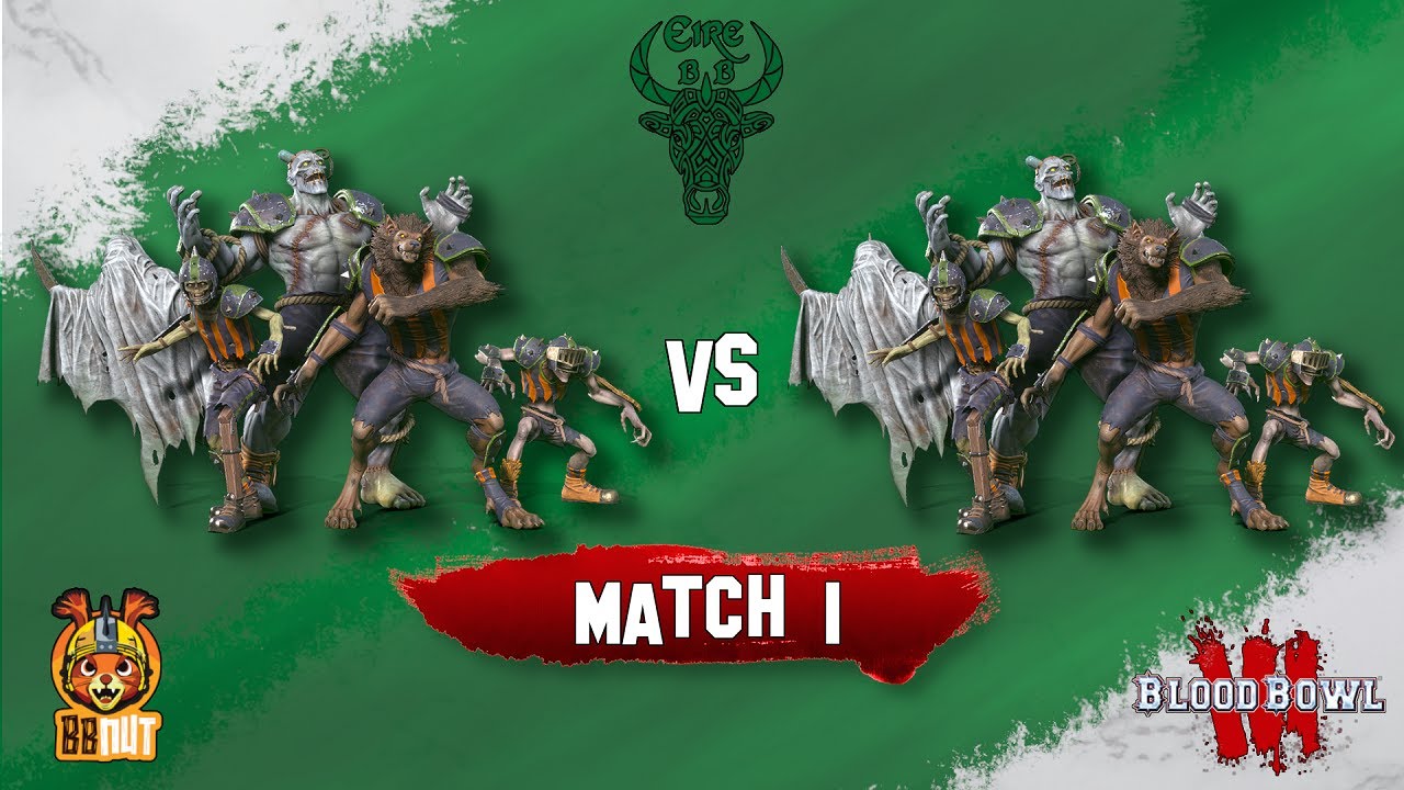 Eire BB Game 1 | Necromantic Horror vs Necromantic Horror | Blood Bowl 3 League