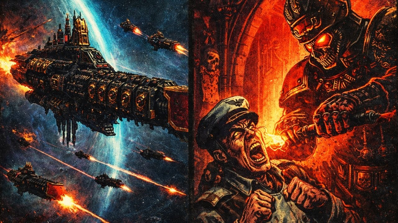 A Single Night On An Imperial Navy Warship In Warhammer 40K