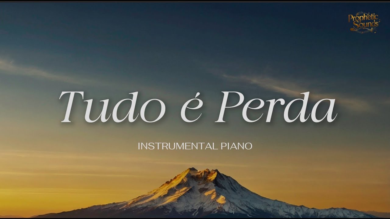 Tudo é Perda - Felipe Rodrigues | Piano Instrumental | Fundo Musical para Oração e Adoração