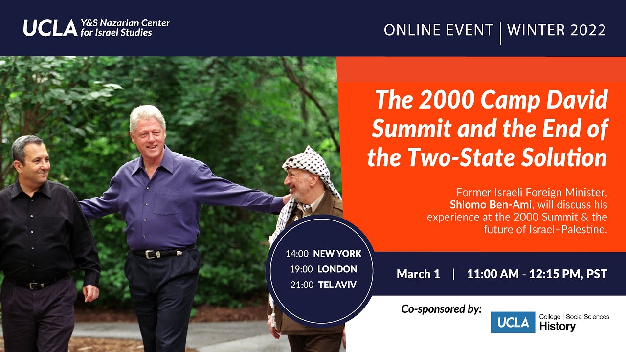 The 2000 Camp David Summit and the End of the Two-State Solution