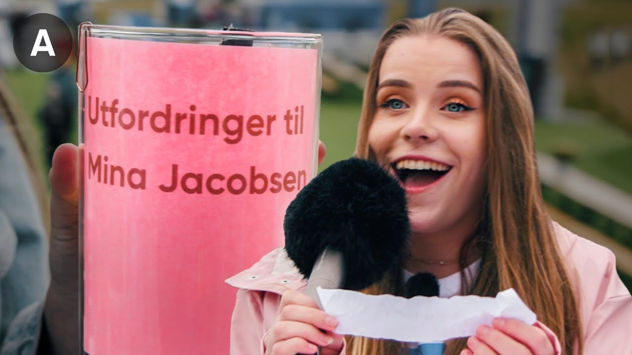 Mina Jacobsen blir utfordret av følgerne sine