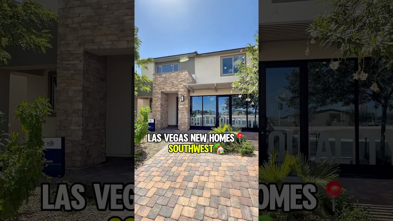 Southwest Las Vegas Brand New Construction Homes For Sale
