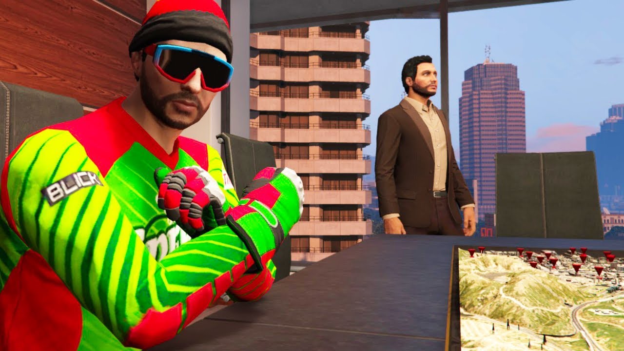 I Got a Job To Protect A Jet But Ended Up Stopping The Train instead in GTA 5! (GTA V Funny Moments)