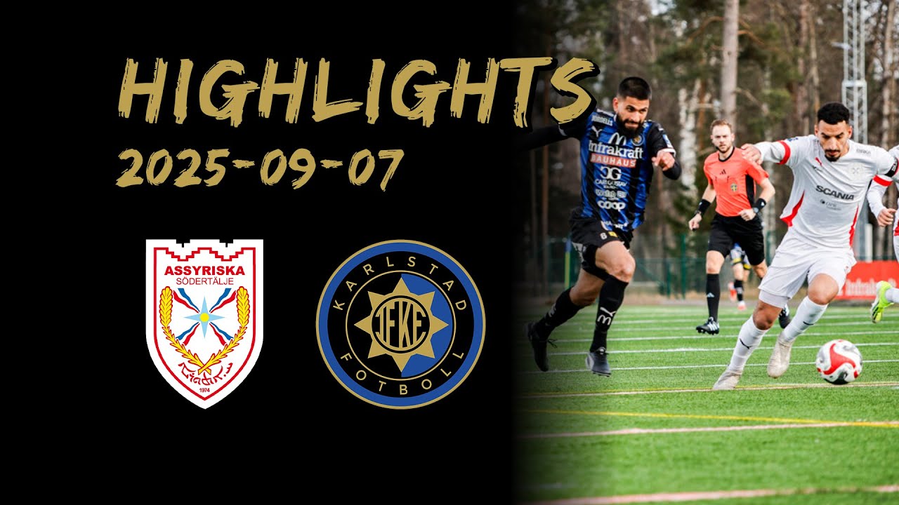 Highlights &mdash; Assyriska FF - Karlstad Fotboll