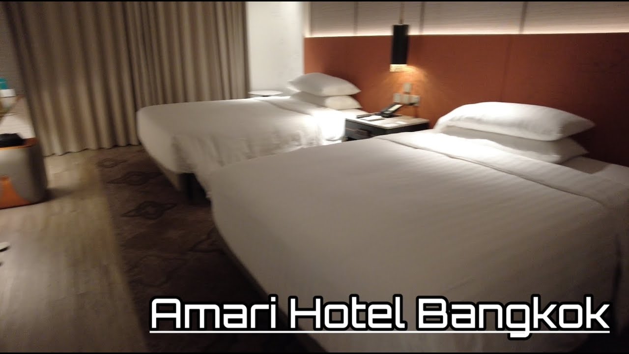 Jalan Jalan Ke Bangkok - Day 1 - Stay Di Amari Hotel ⭐️⭐️⭐️⭐️⭐️ || 4K 🎥