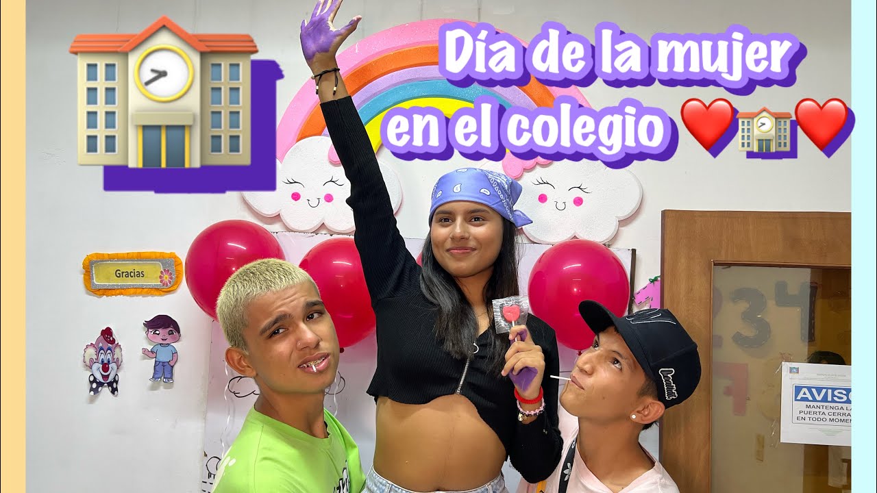 DÍA DE LA MUJER EN EL COLEGIO 🌹❤️🏫// FAMILIA RECOCHA