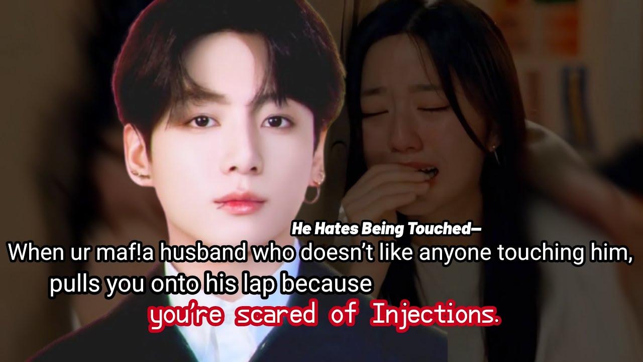 When ur maf!a husband who doesn’t like anyone touching him pull you onto his lap cuz , you’re scare-