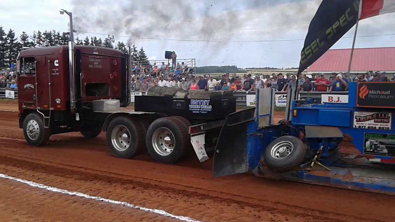 PEI Truck & Tractor Pulls 2016 Semi Trucks