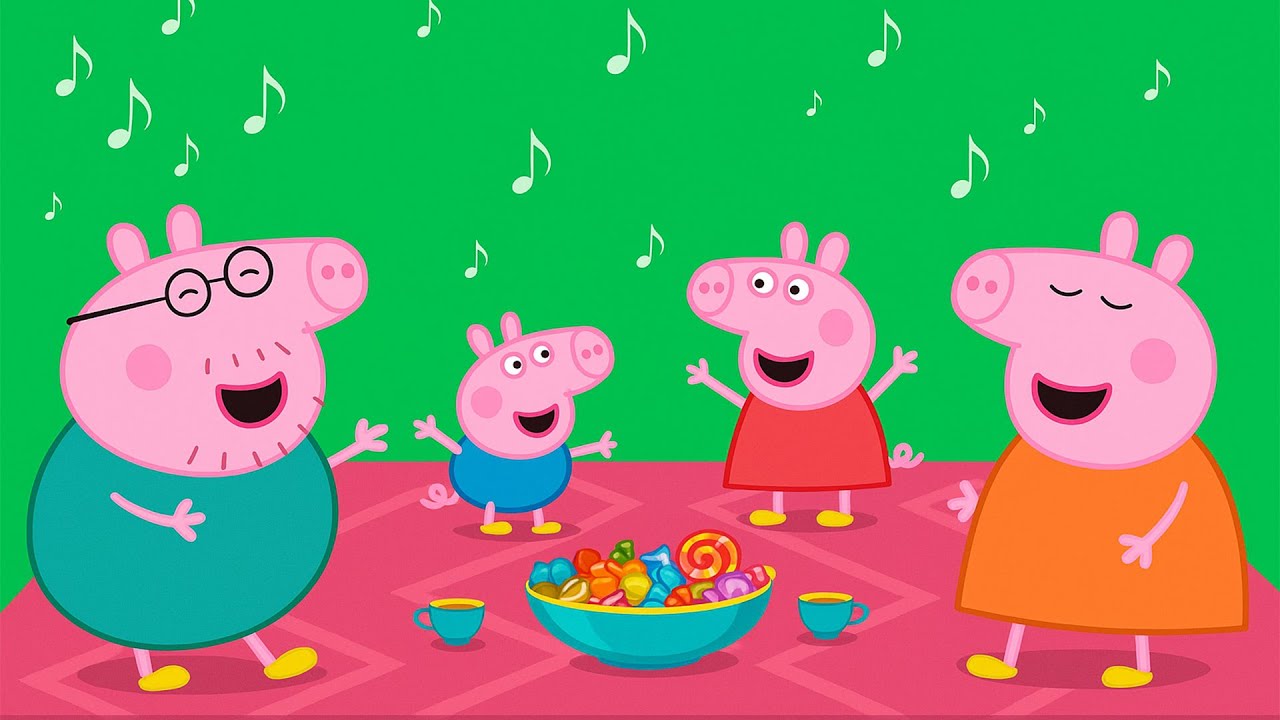 Peppa's Sunny Family Day! 🐷🍬 | Outdoor Surprise Party | Funny Peppa Pig Animation
