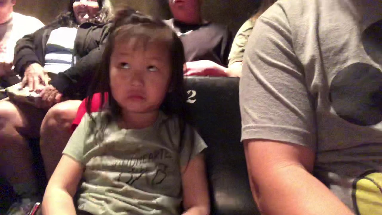 Guardians of the Galaxy ride with Addie.