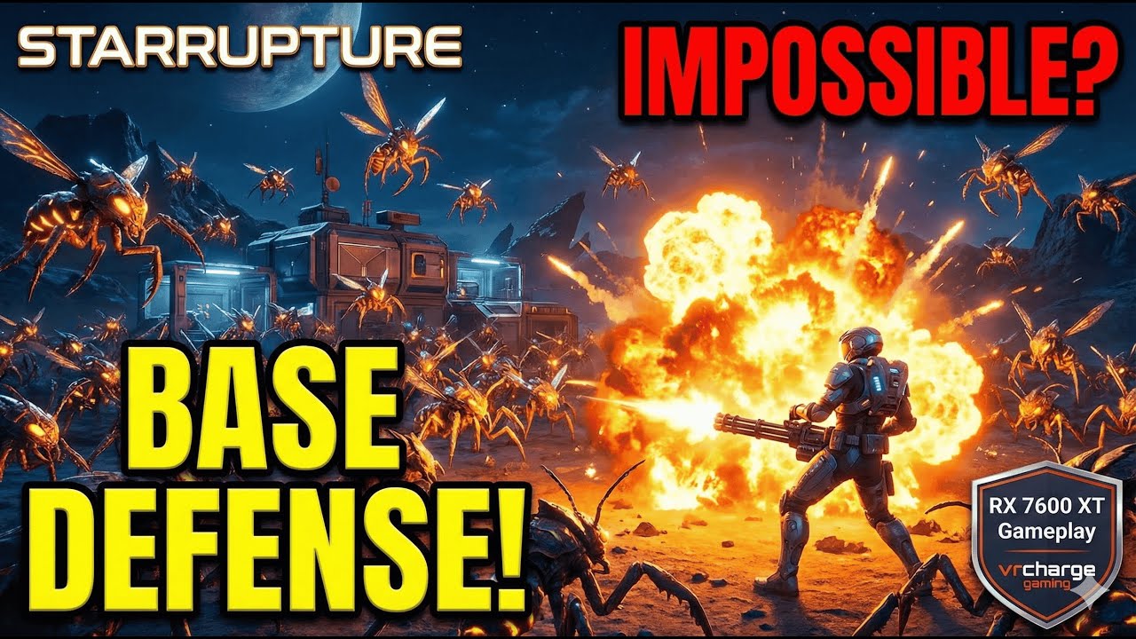 Surviving the Infinite Horde - StarRupture Gameplay vRcharge Gaming