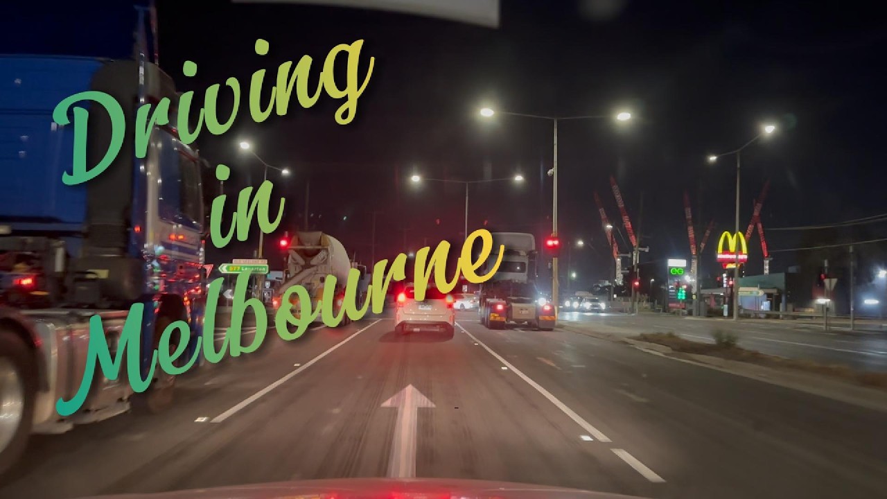 Driving in Melbourne - A Very Peaceful Commute to Work