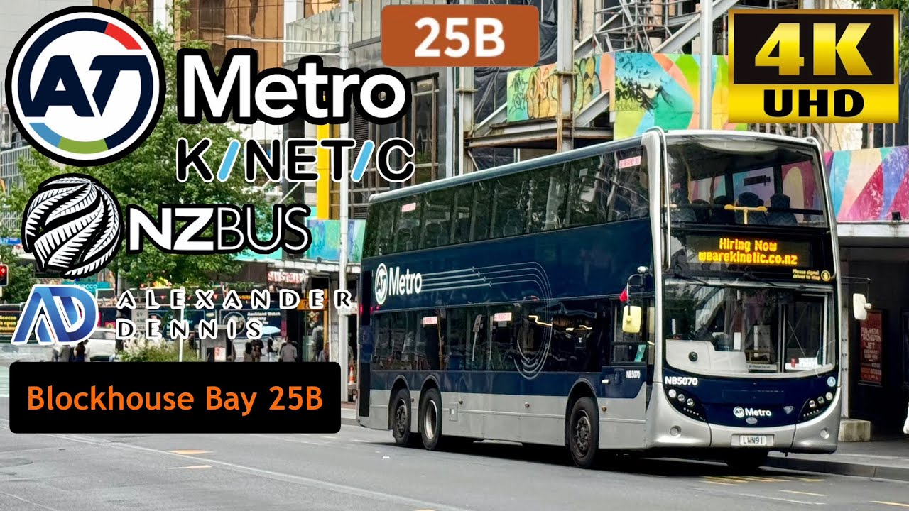 [Auckland Transport Bus: 25B City Centre to Blockhouse Bay via Mount Eden, Balmoral & Mount Roskill]