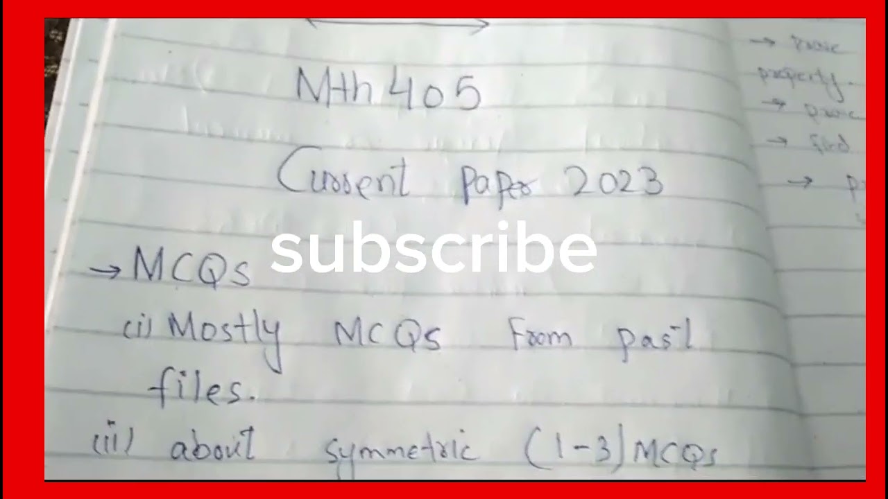 Mth405 current final term paper 2023||final term paper ||2023