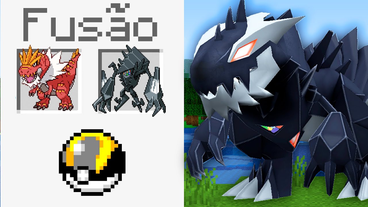 Testei os Pokémons FUSÕES no Minecraft Pixelmon